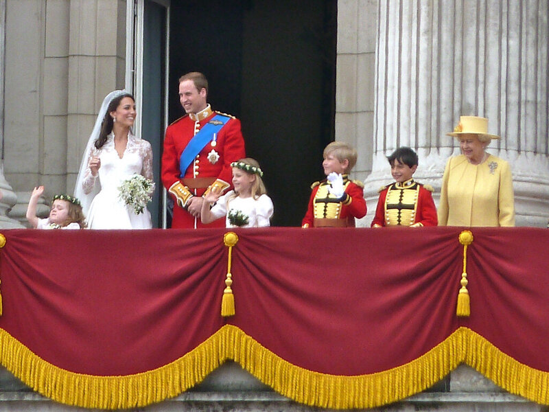 Royal Family on Balcony
