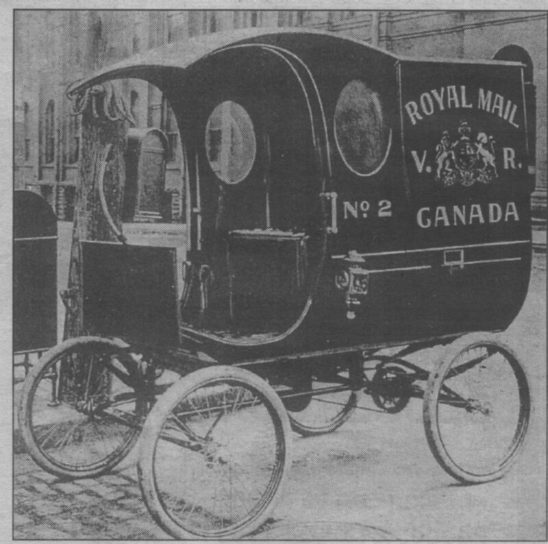 Royal Mail delivery vehicle