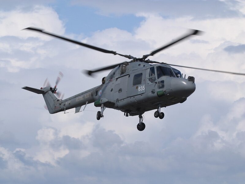 Royal Navy Helicopter — Gray, Dynamic