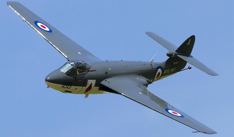 Royal Navy Jet Aircraft — Blue, Calm