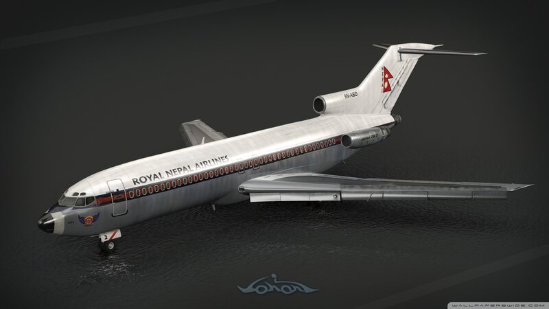 Royal Nepal Airlines Plane