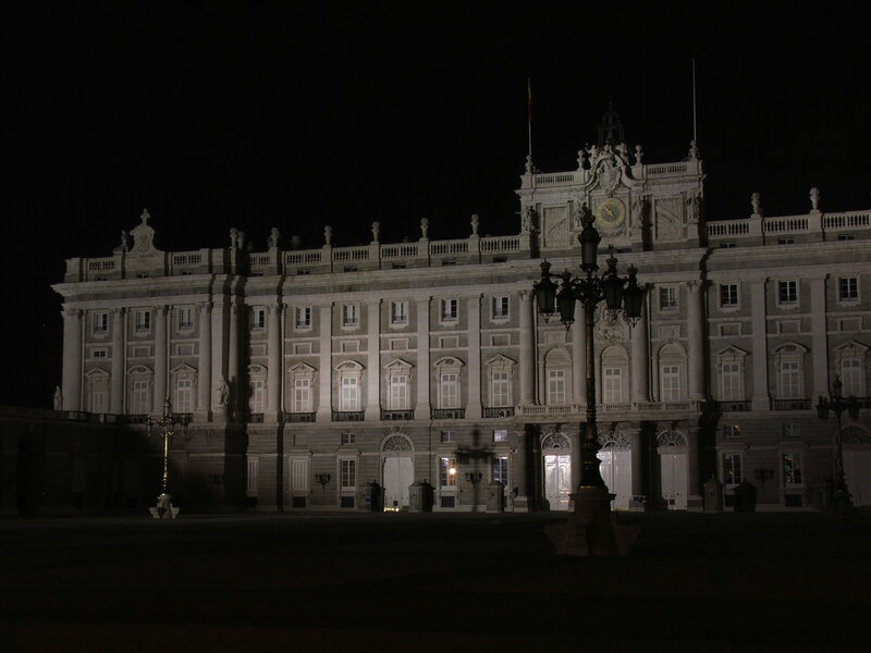 Royal Palace at night
