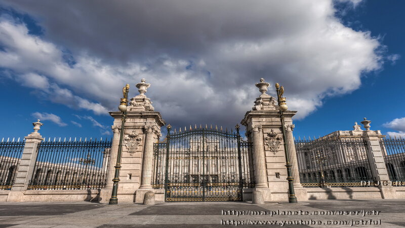 Royal Palace of Madrid — Blue