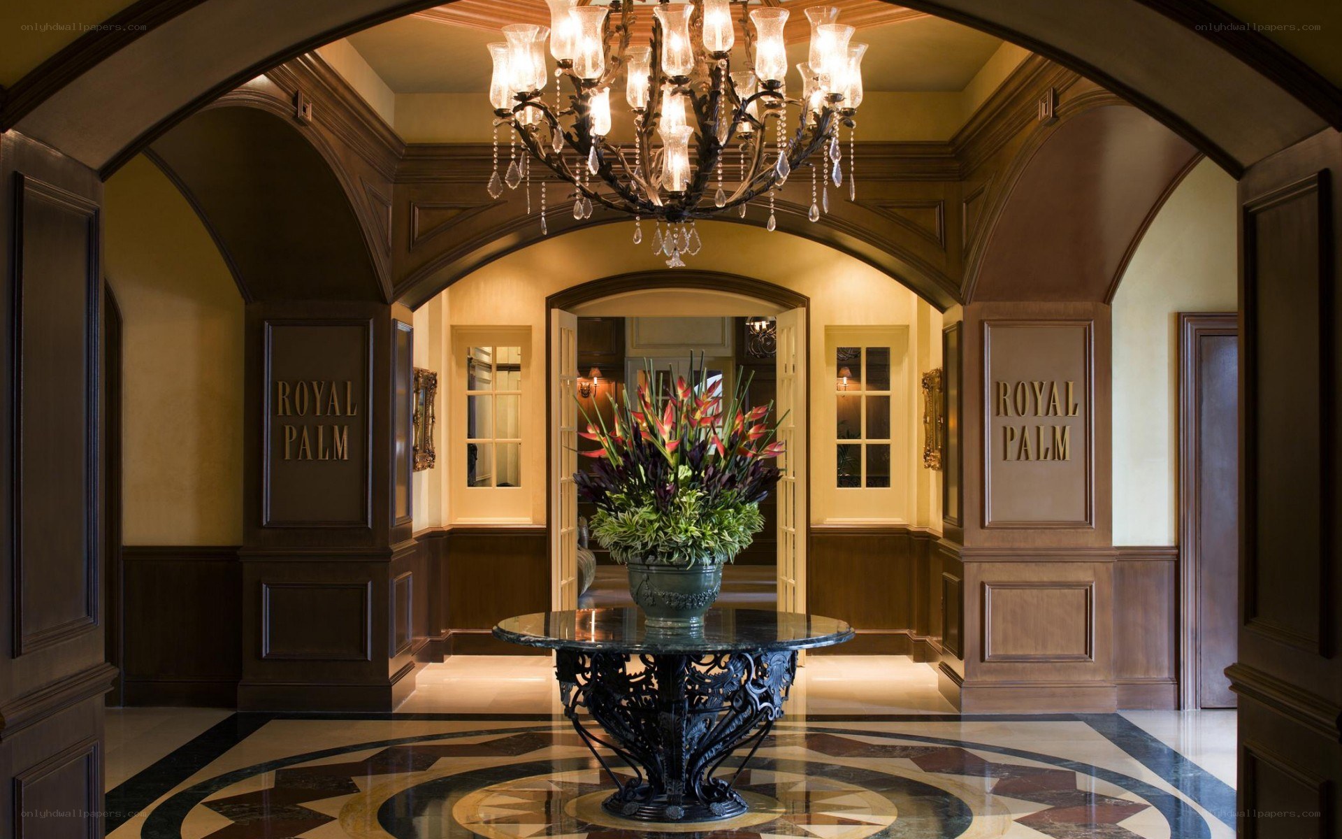 Royal Palm hotel lobby