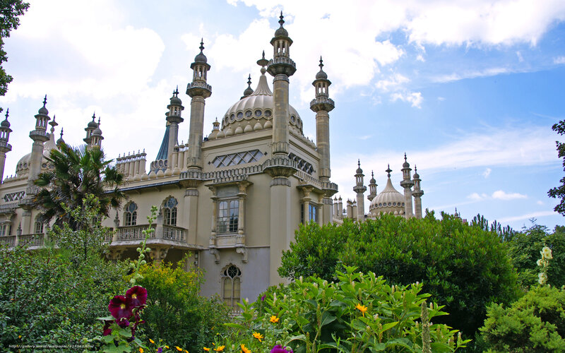 Royal Pavilion Building — Blue