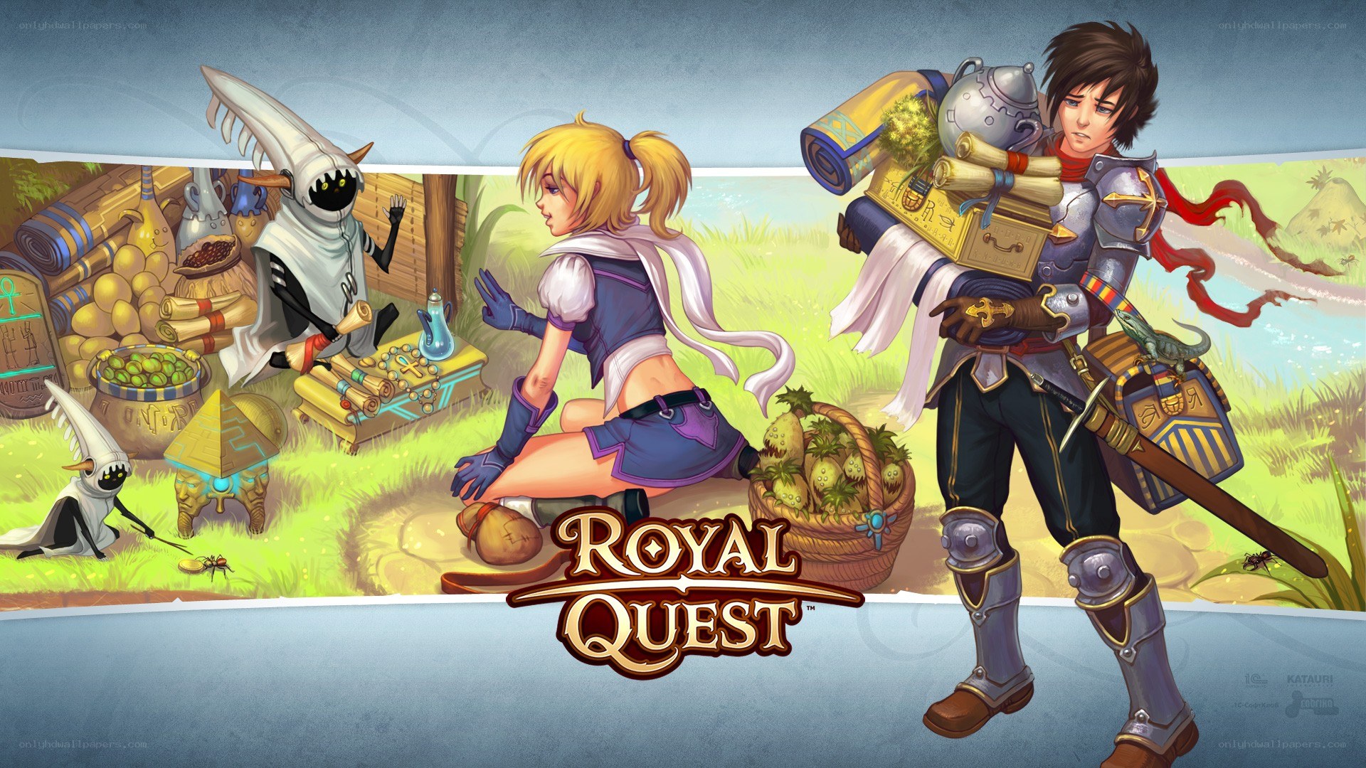 Royal Quest game art
