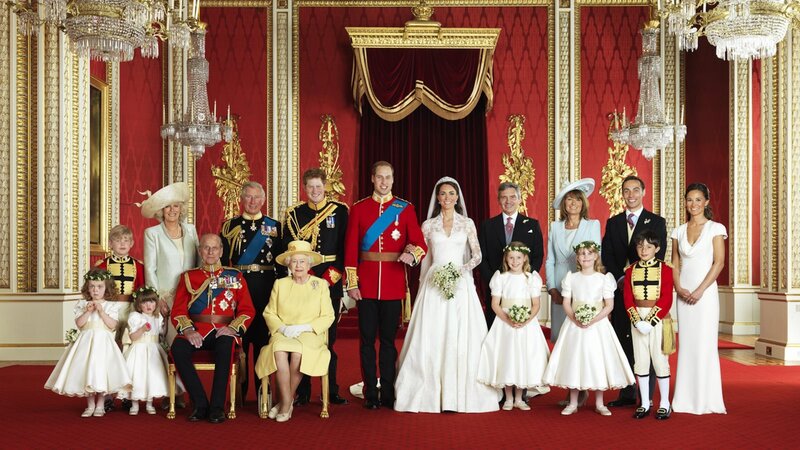 Royal Wedding Group — Red