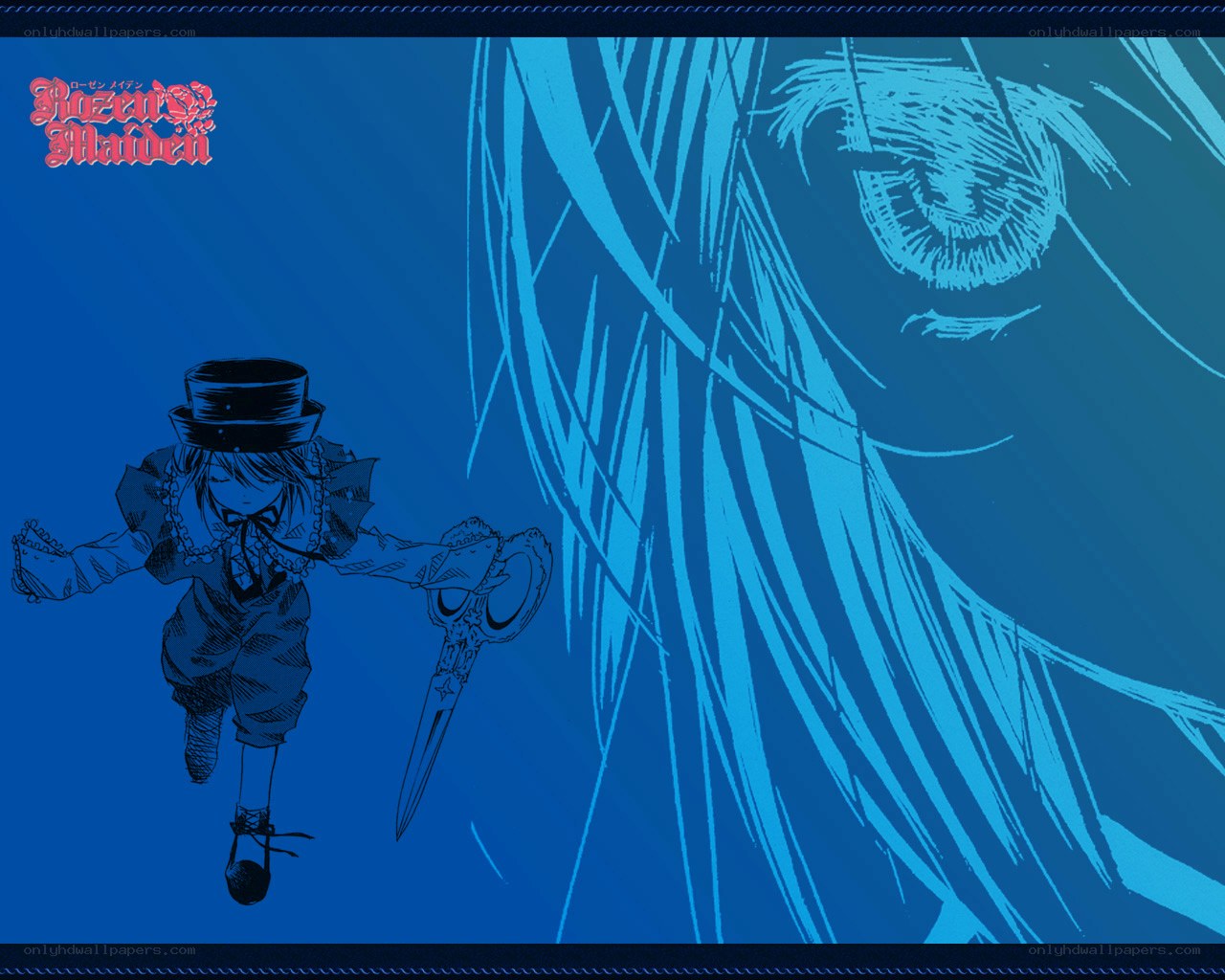 Rozen Maiden anime art