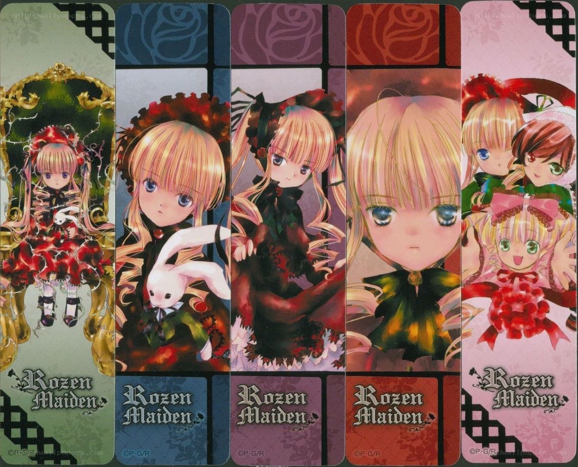 Rozen Maiden character bookmarks