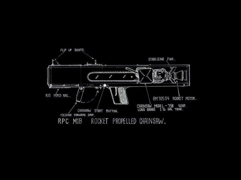 RPC M1B Rocket Propelled Chainsaw