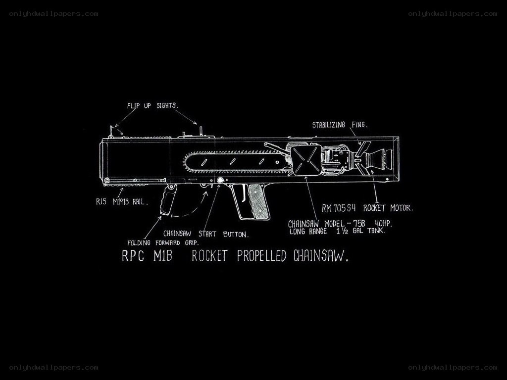 RPC M1B Rocket Propelled Chainsaw