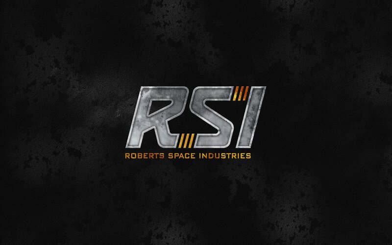 RSI Logo on Dark Background — Black