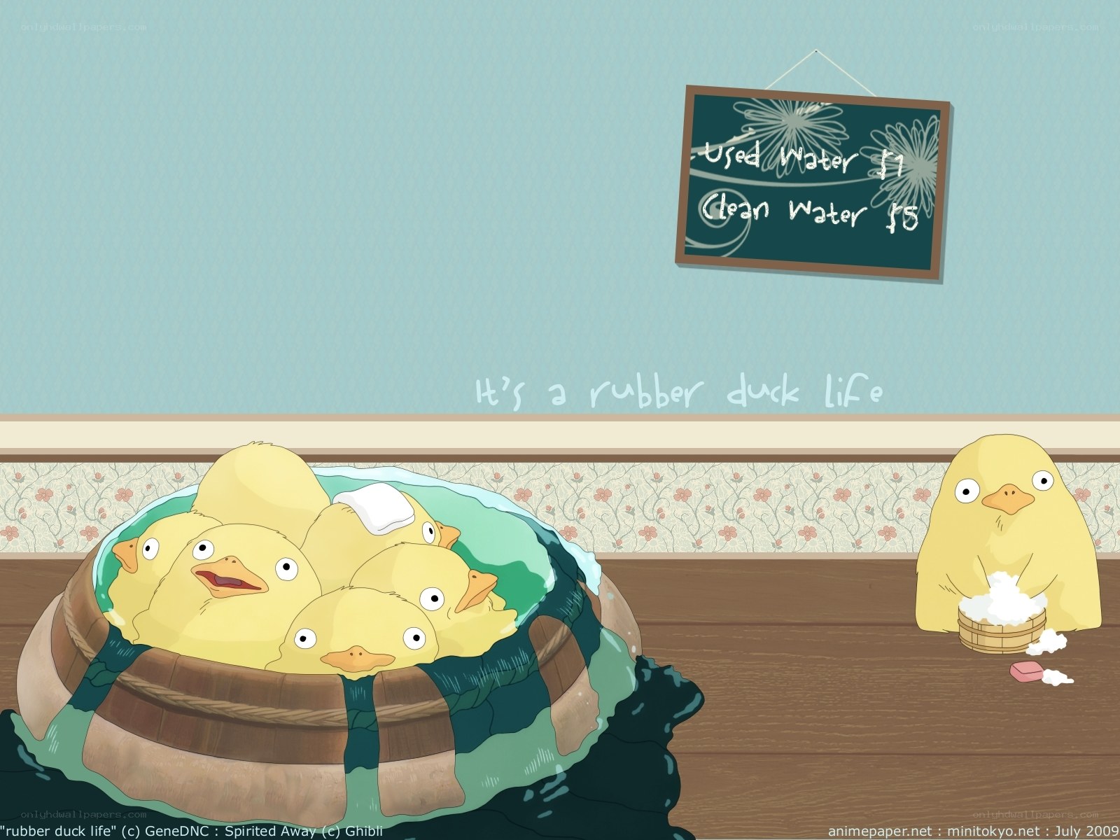 rubber duck life scene