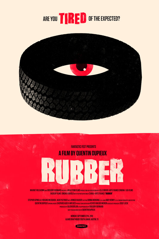 Rubber movie poster