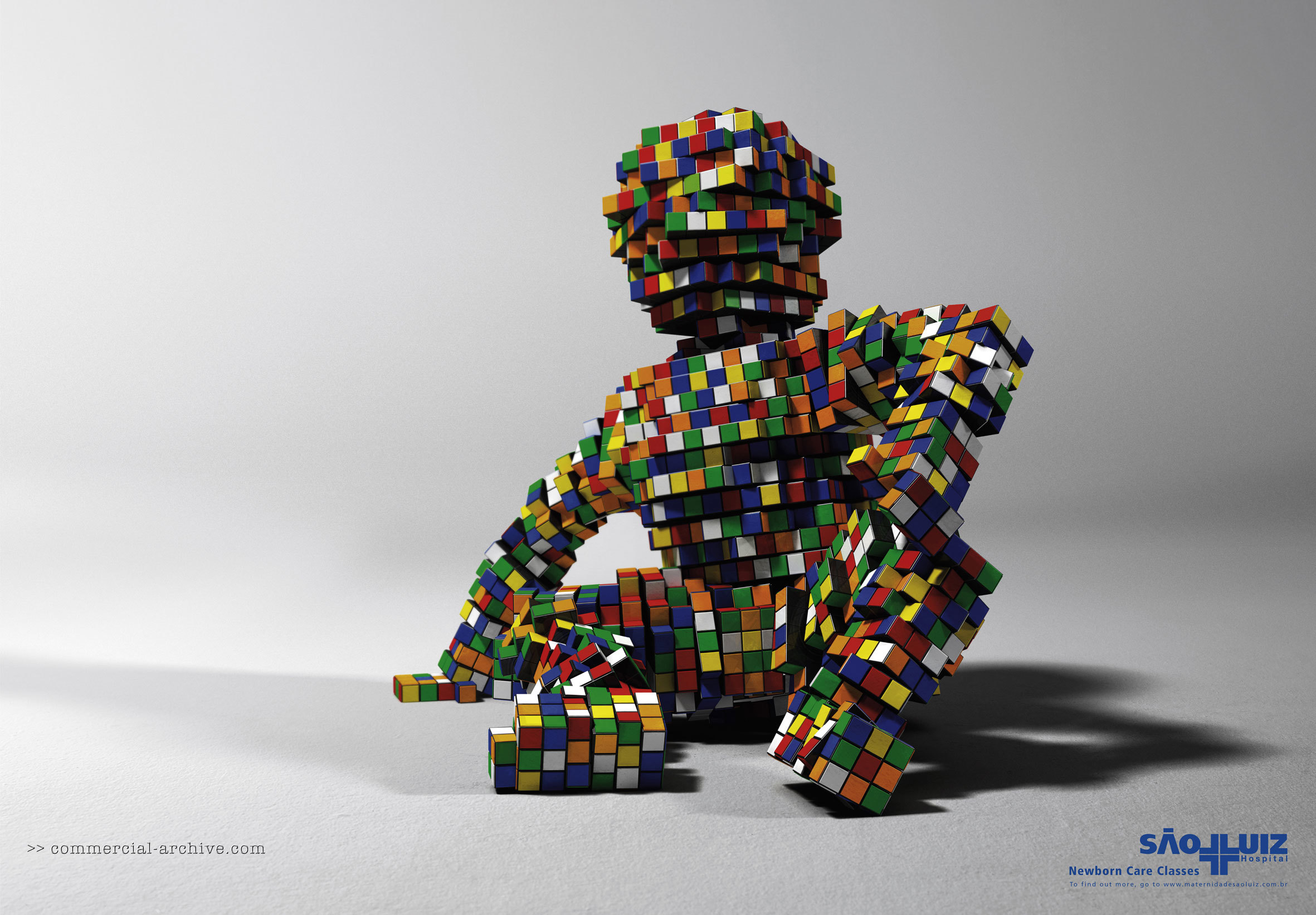 Rubik's Cube Figure