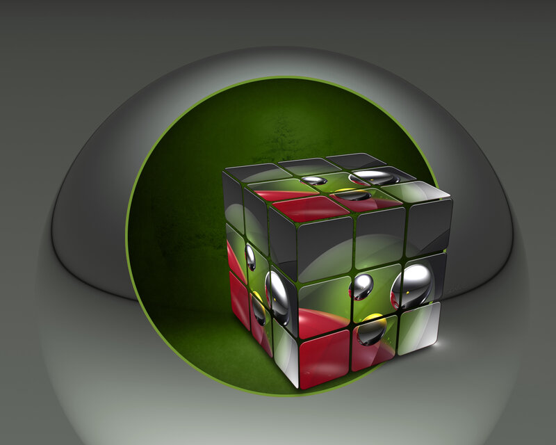 Rubik's Cube in a Sphere