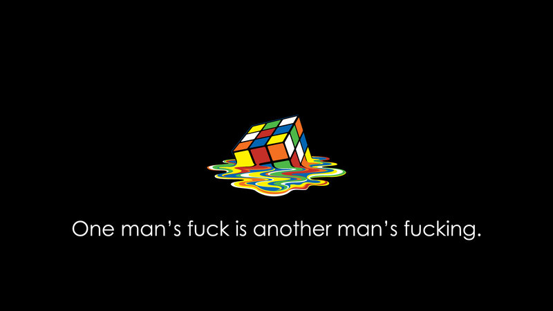 Rubik's cube melting