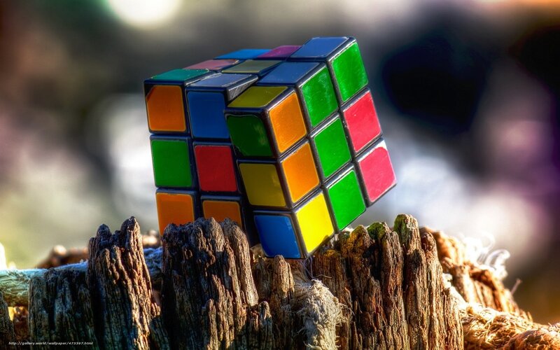 Rubik's Cube on a Stump