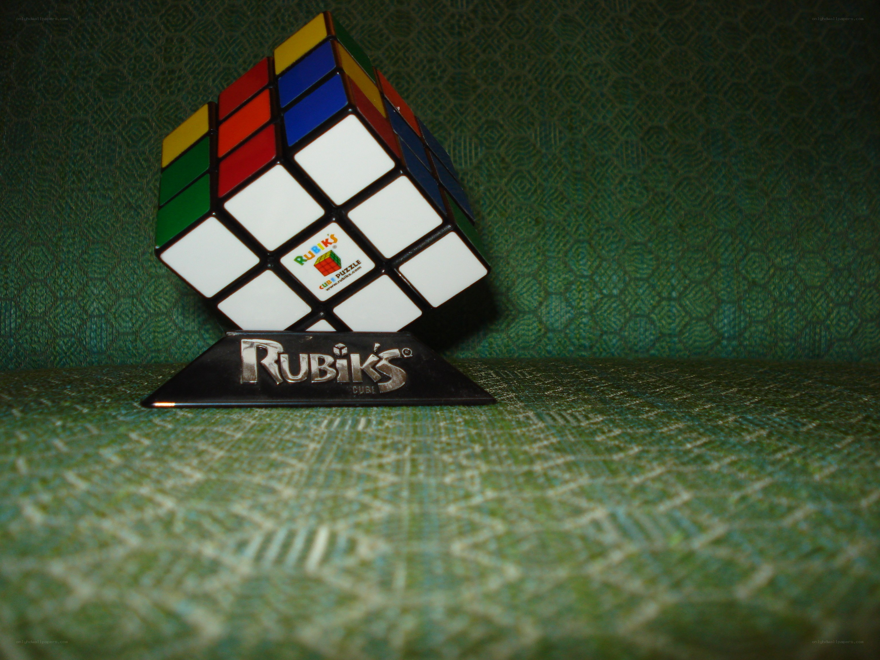 Rubik's Cube on display