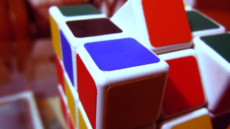 Rubik's Cube — Red