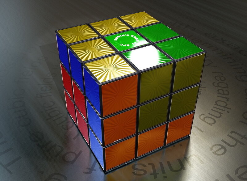 Rubik's Cube — Yellow