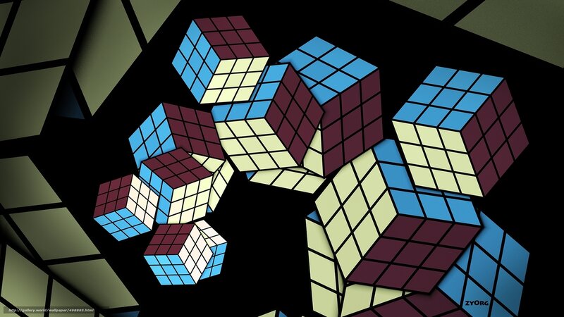 Rubik's Cubes Artwork