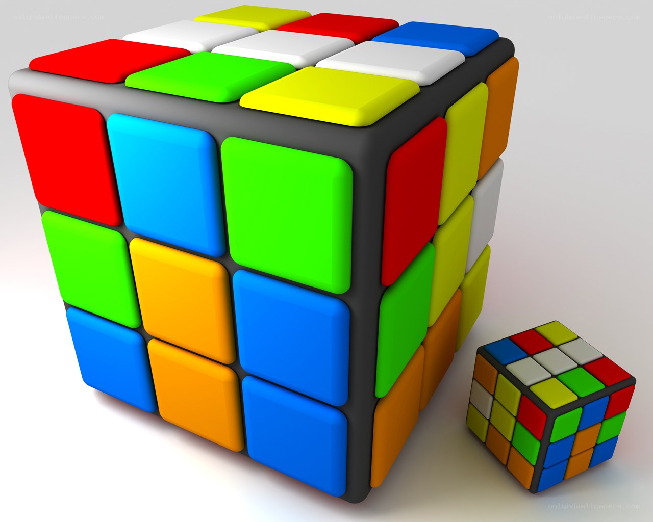 Rubik's Cubes in Color