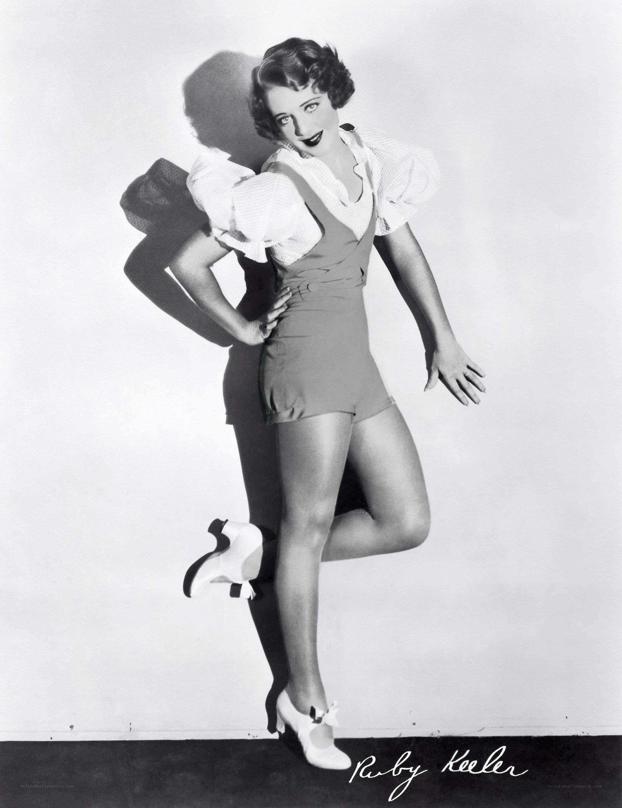 Ruby Keeler in a vintage photo