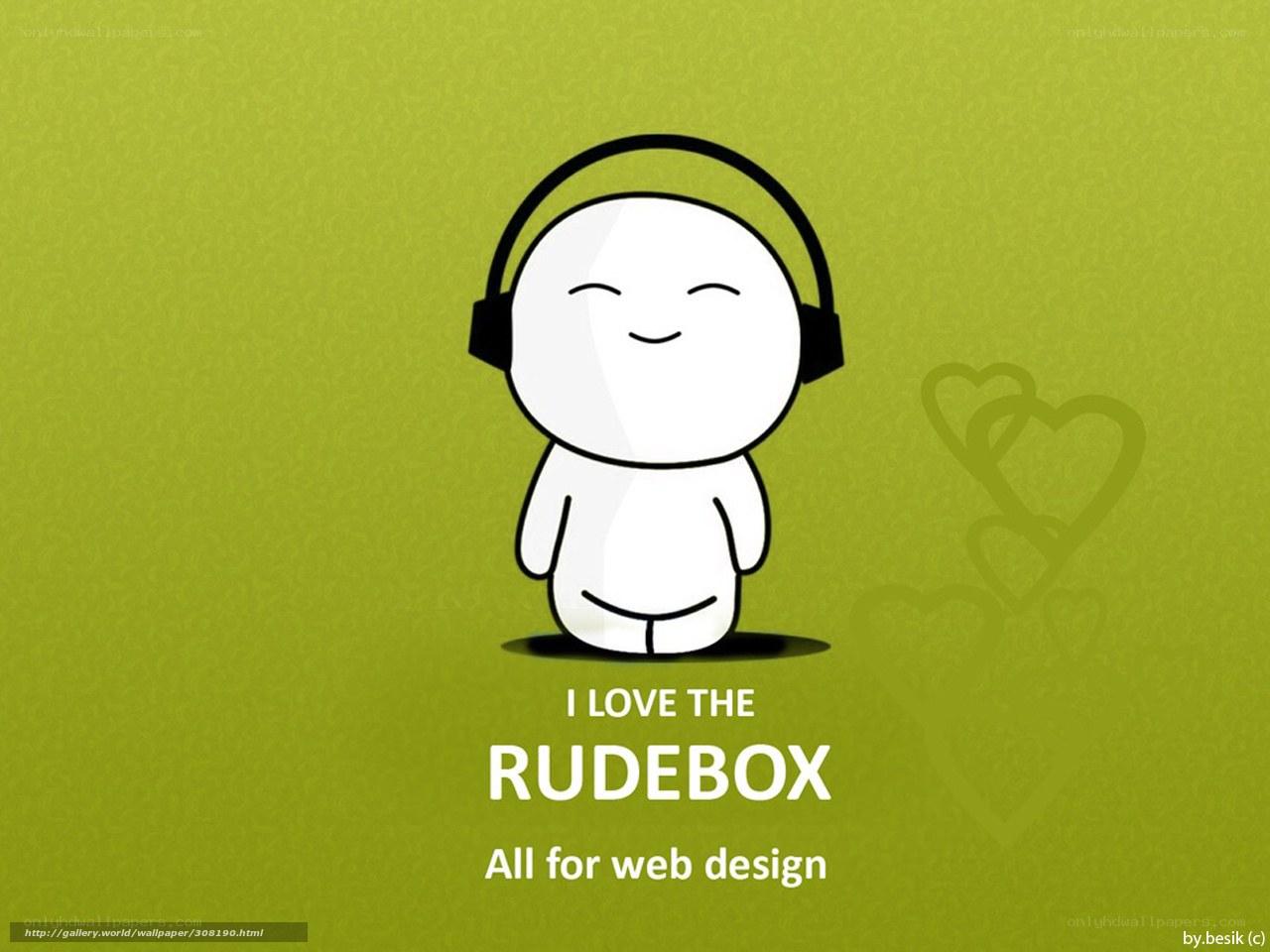Rudebox love wallpaper