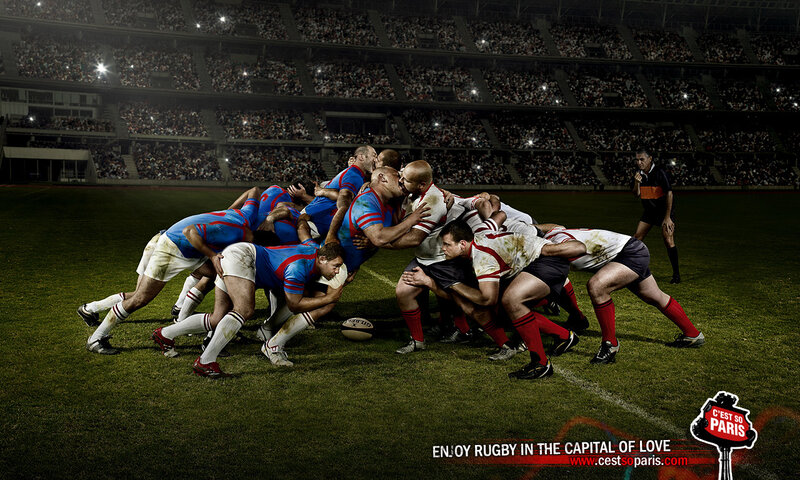 Rugby match in Paris