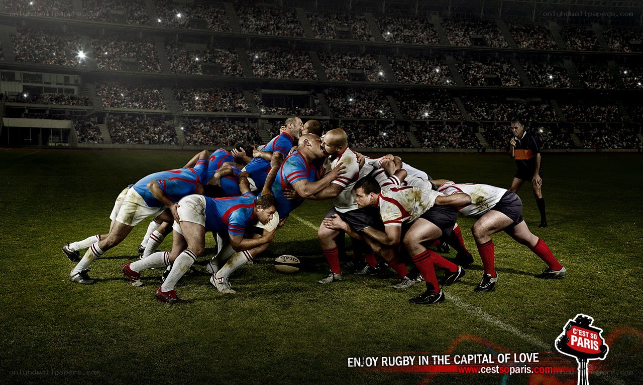 Rugby match in Paris
