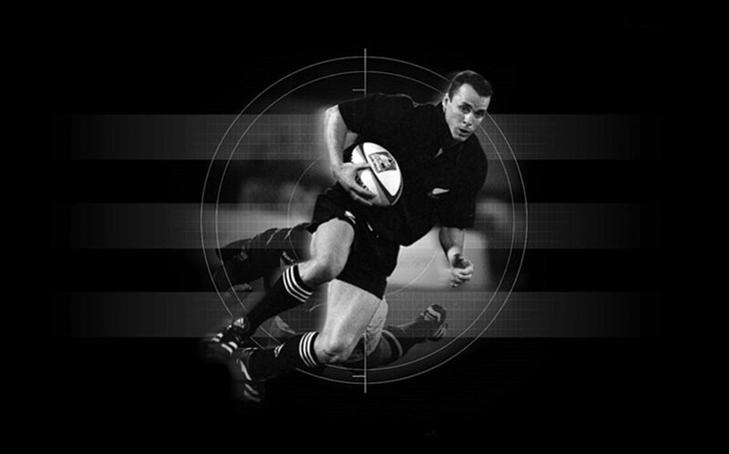 Rugby Player Running