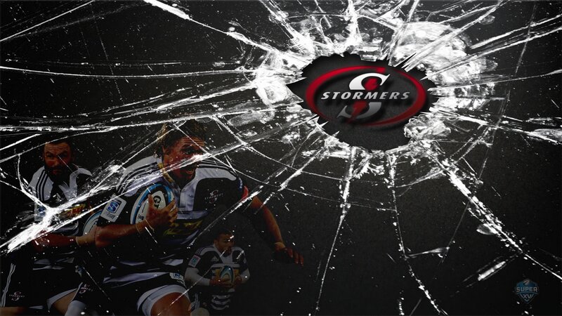 Rugby Players in Action — Black