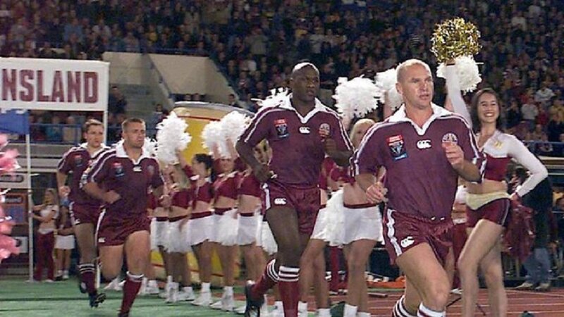 Rugby Players Running