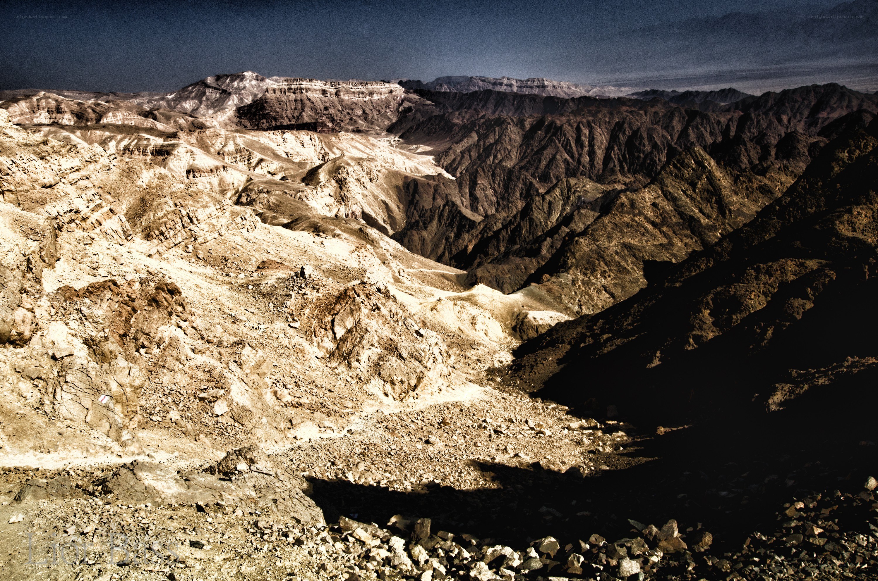 rugged mountain canyon landscape