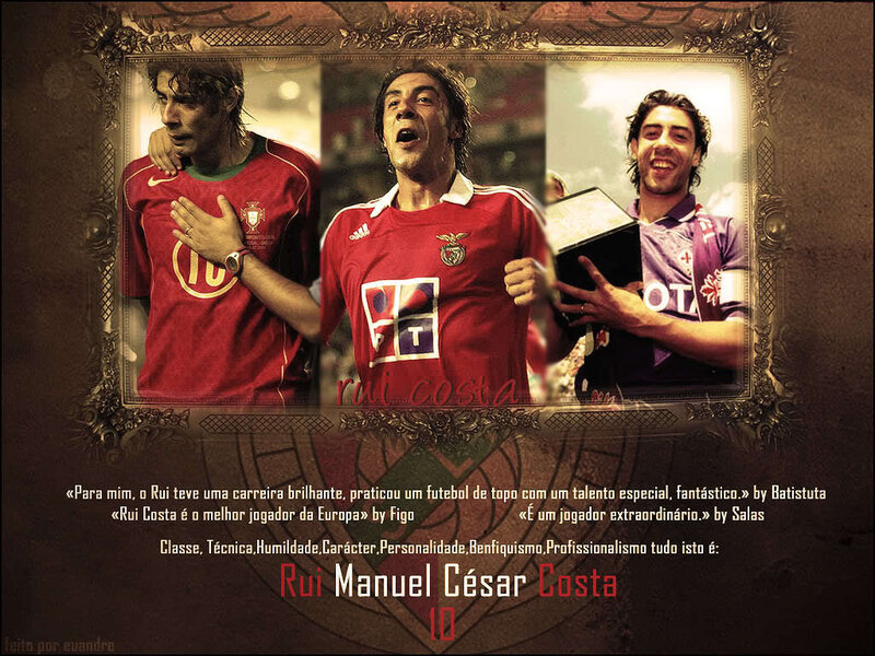 Rui Costa football collage