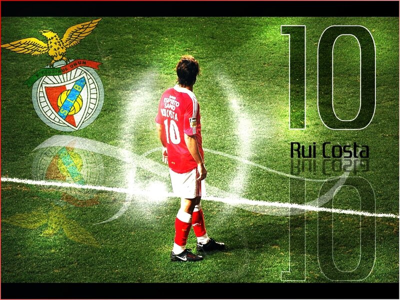 Rui Costa on the field