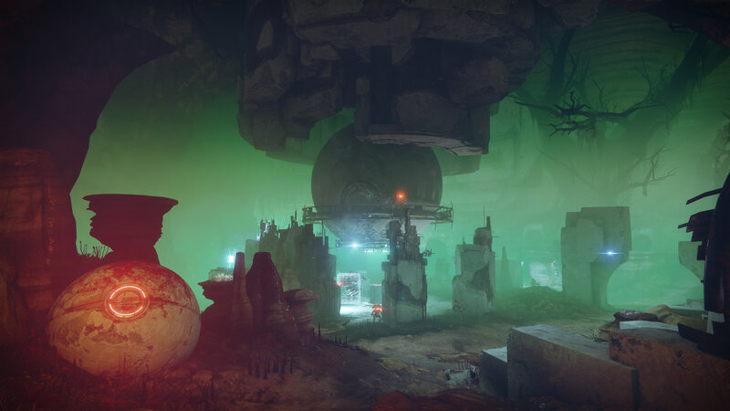 Ruined Alien City — Green