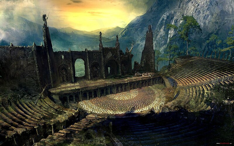 Ruined Amphitheater