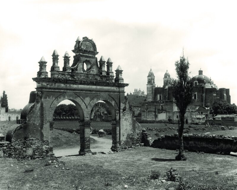 Ruined Archway and Church