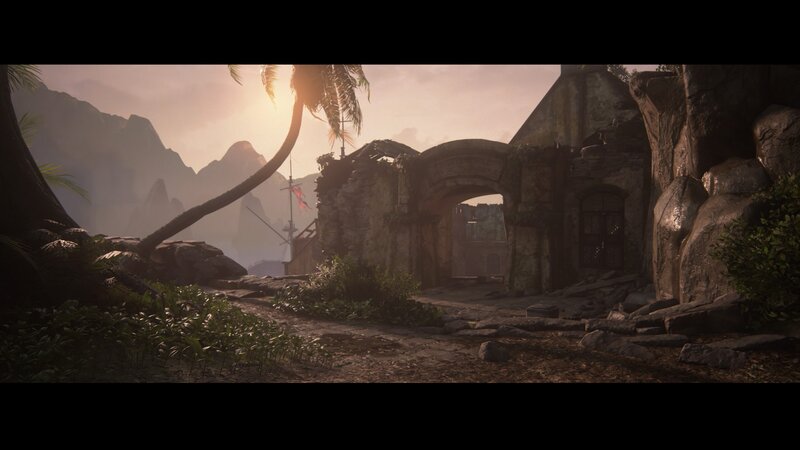 Ruined Archway in Jungle
