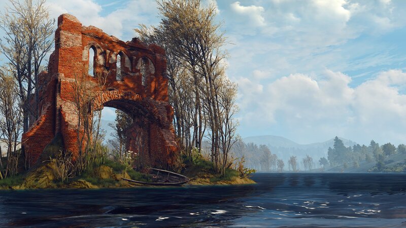 Ruined Brick Arch