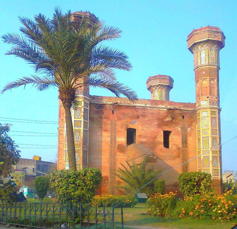 Ruined Brick Building — Brown