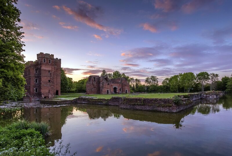 Ruined Brick Castle — Blue