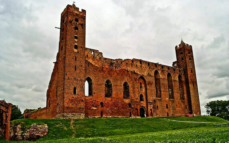 Ruined Brick Castle