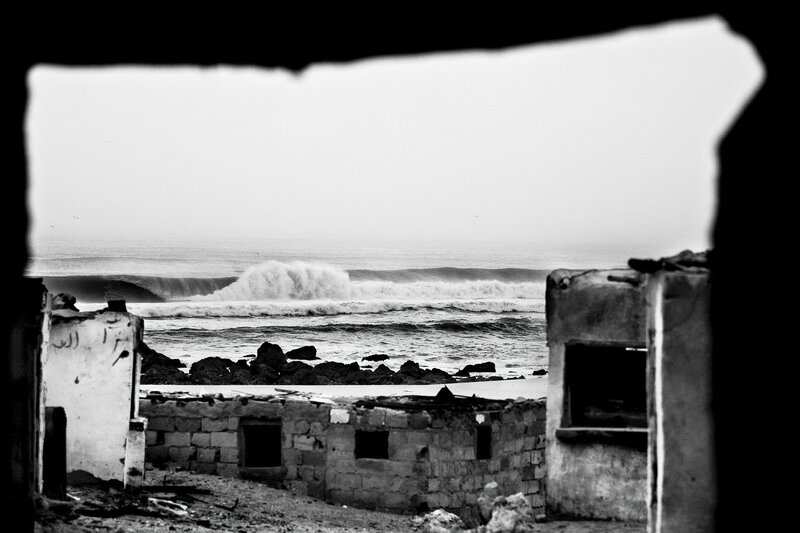 Ruined Building by Ocean
