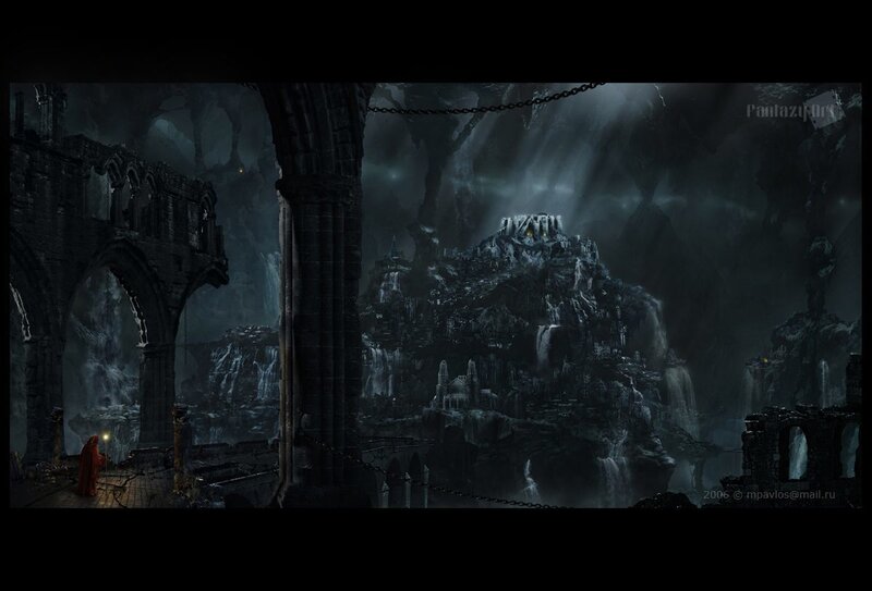 Ruined Castle in Cavern