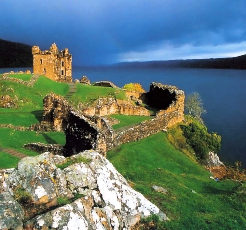 Ruined Castle on Hill