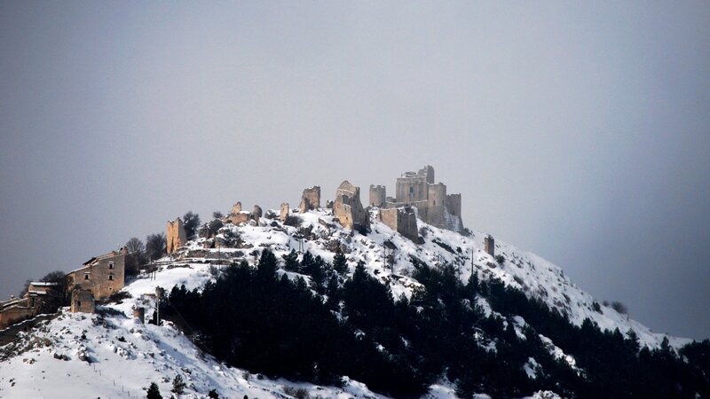 Ruined Castle on Snowy Hill