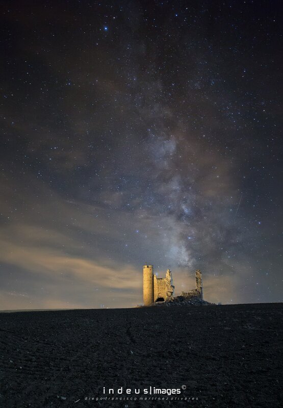 Ruined Castle under Stars